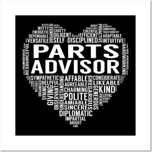 Parts Advisor Heart Posters and Art